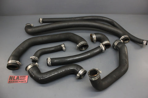 MerCruiser 32-77245 470 W/O PS 170hp 3.7L Heat Exchanger Cooling Hoses Set 83-89