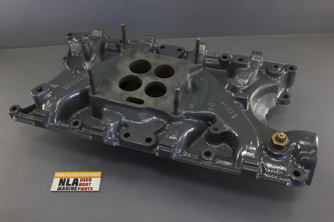 OMC 0986830 3854395 Intake Manifold 5.8L 4V 4-BBL 351 V8 Cobra Volvo Penta 89-96