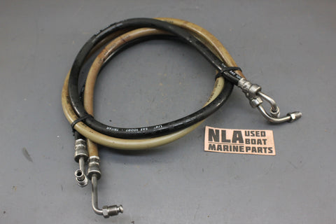 MerCruiser 32-861128 32-861127 Transom Hydraulic Trim Pump Hose Alpha Bravo Gen2