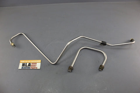 OMC 0986781 0986982 0984566 4.3L V6 Engine Fuel Lines 2BBL Pump Carburetor 1990