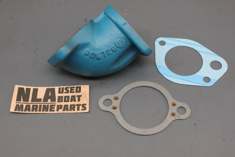 OMC 0908728 0914475 Volvo Penta 3853245 Thermostat Elbow Ford 302 351 5.8L V8