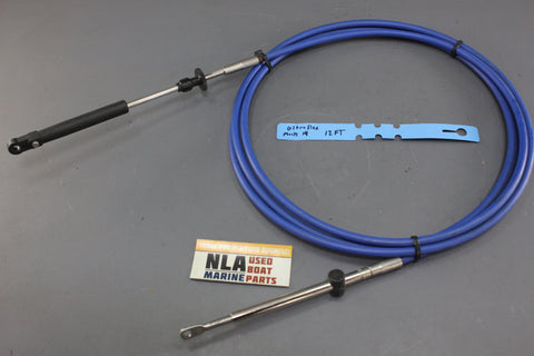 OMC Shift Throttle Cable Uflex 12' 12ft MACH14X12 Johnson Evinrude 173112