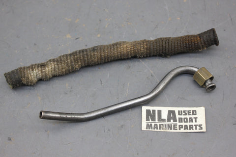 MerCruiser 32-53371 Choke Heater Pipe Tube Fitting 140hp 3.0L GM 1968-72