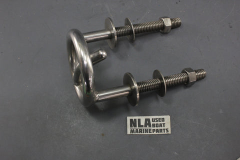 Waterski Boat Tow Hook Pylon Wakeboard Stern Transom Mount Ski Rope 3"x3.75"