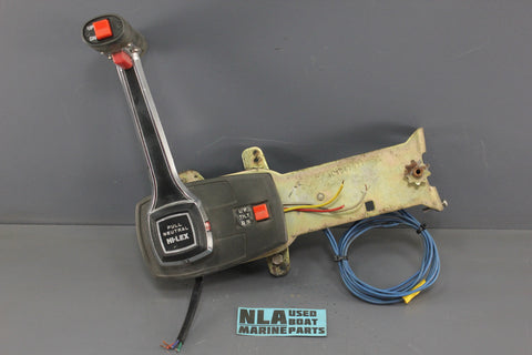 HI-LEX Boat OMC Stringer Remote Shift Throttle Control Box -Dual Switch- Double