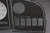 Boat Dash Panel Gauge Set Medallion White Face Speedometer RPM Gauges Oil Fuel