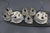 Boat Dash Panel Gauge Set Medallion White Face Speedometer RPM Gauges Oil Fuel