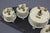 Boat Dash Panel Gauge Set Teleflex Black Face Speedometer RPM Gauges Oil Fuel