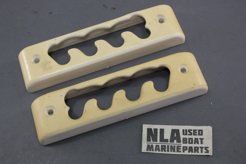 Boat Marine Bimini Cover Mounting Bracket Hardware Plastic Side Base Mount White