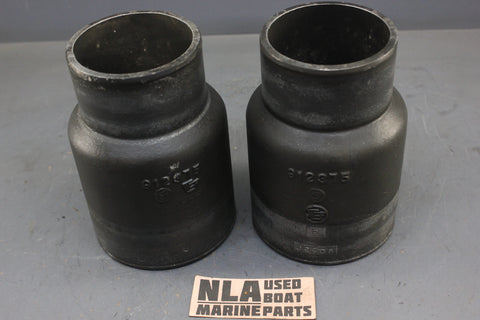 OMC 912375 0912375 Upper Exhaust Pipe Tube Cobra GM V8 5.0L 305 5.7L 350 1986-88