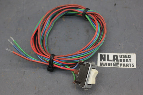 Morse Universal Remote Control Box Trim & Tilt Handle Micro-Switch 1980's