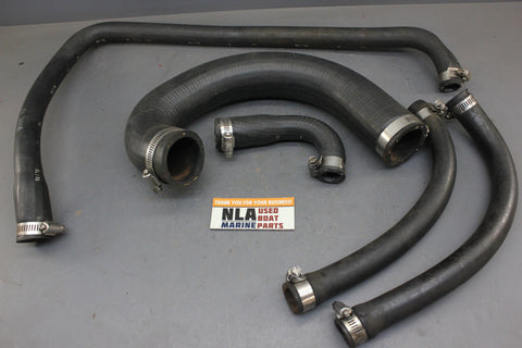 OMC Cobra 0911945 0312781 0911944 V6 4.3L Water Pump Cooling Hose Set 1986-88