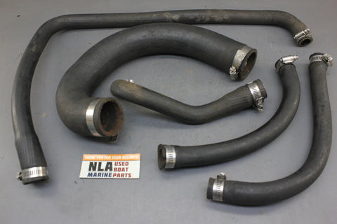 OMC Cobra 0911945 0312781 0913487 V6 4.3L Water Pump Cooling Hose Set 1989 Only