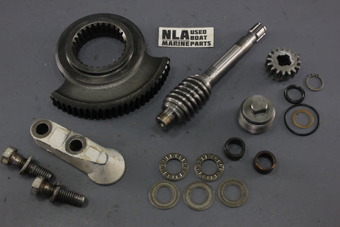 OMC 313183 313235 Stringer Steering Worm Gear Upper Unit 1968-80 Sterndrive
