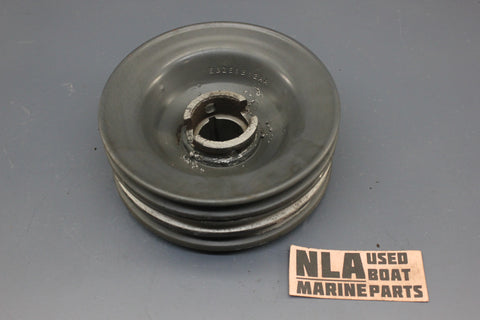 OMC 984626 0984626 Cobra Ford 2.3L 4cyl Crankshaft Pulley 3-Groove Sterndrive