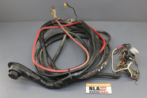 Mercury 45876 15' Outboard Wiring Harness 1966-73 4cyl 6cyl Wire Control Box