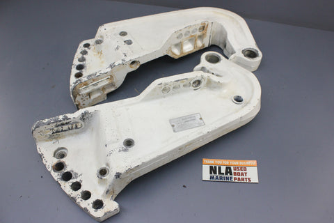 Johnson Evinrude 0323145 0322829 Transom Clamp Bracket Set 85hp-140hp 1978-1979