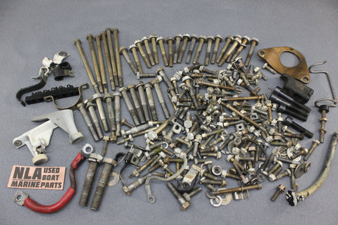 Johnson Evinrude 1979 V4 85hp 0307267 Motor Screw Bolt Set Assorted Parts Kit