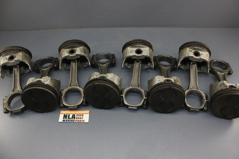 MerCruiser 260Hp 350 V8 Pistons 3892673 735-6370 Connecting Rods Std. 614-8164T