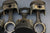 OMC Ford D7ZE-6110-AB 190hp 175hp 302 5.0L V8 Piston Set MerCruiser 888 749-6556