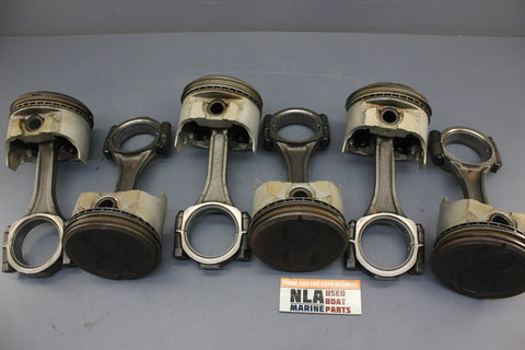 MerCruiser GM 10128212 735-9686 614-9429 Piston Connecting Rod 4.3L V6 1987-92