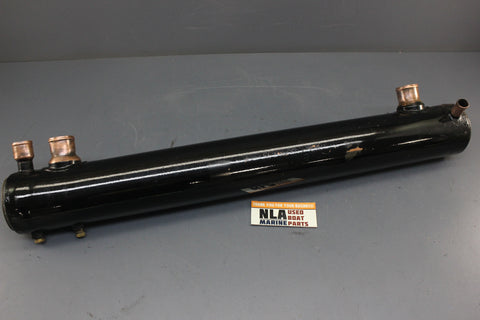 MerCruiser 77319A1 170hp 470 4cyl 3.7L Heat Exchanger 3" Early Style 1976-1982