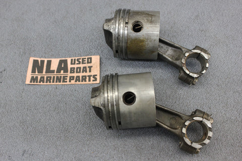 Johnson Evinrude AD-10 AD-11 Piston Connecting Rod Set 202517 0376989 0277401