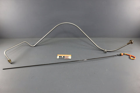 OMC 3854145 3850474 Volvo Penta 5.0L Ford 302 Oil Drain Dipstick Tube 1993-1996