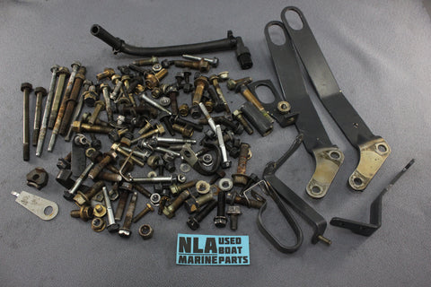 OMC Cobra V8 Ford 351 5.8L Bolt Set Lift Bracket Nuts 5.0L 302 1993-1996 EFI