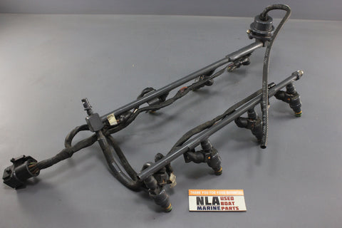 OMC 0987637 0987618 0987659 EFI Fuel Injector Harness Rail Ford 5.0L 302 1993-96
