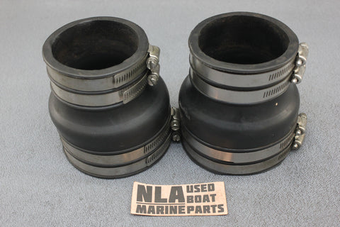 MerCruiser 70981A3 Early Exhaust Riser Boot Bellows 3" to 4" Tube Hose V6 V8 350