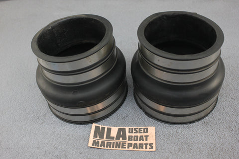 OMC 912328 0912328 Cobra 4.3L V6 Exhaust Pipe Tube Rubber Boot Hose 1985-1990