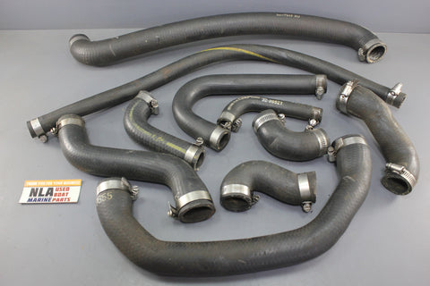 MerCruiser 1980-1982 485 Cooling Water Hose Set With Power Steering 3" Exchanger