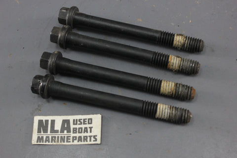 MerCruiser 10-49105 Cylinder Head Bolt 7/16-14 4.125" Long Set of 4 454 7.4L V8