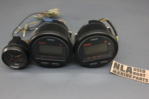 Yamaha Multifunction Digital Gauge Set Speedometer Tachometer Oil Pressure