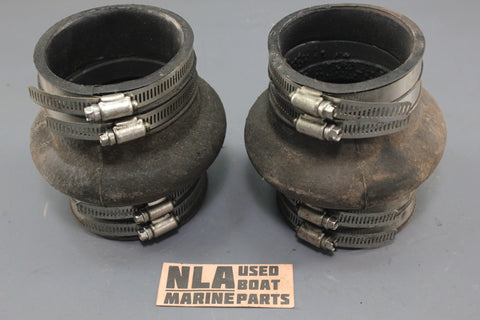 OMC 913591 0913591 3852741 Lower Exhaust Pipe Hose Boot V6 4.3L V8 350 1990-98