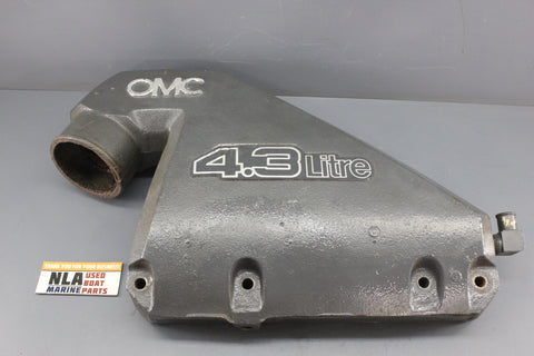OMC Cobra Stringer Exhaust manifold 984222 0984222 Starboard Right V6 4.3L