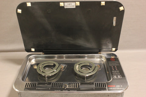 Origo 4300 E Alcohol-Electronic Dual Burner Stove Boat RV Marine Camper