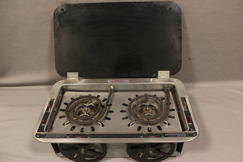 Kenyon Marine Model 426 Alcohol-Electronic Dual Burner Stove Boat RV Camper