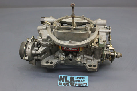 Edelbrock Marine 1409 Performer Series Weber Carb Carburetor 4bbl 4-Barrel