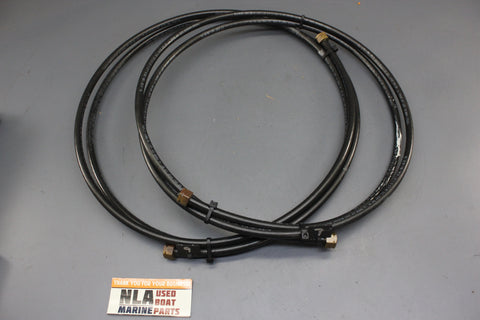 SeaStar Hydraulic Steering 3/8" Rigid Hose Tubing Hoses Set Female 7FT & 9FT
