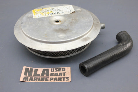 MerCruiser 571517AA 85784A1 MerCarb Flame Arrestor Barbron 3" 140hp 470 4cyl