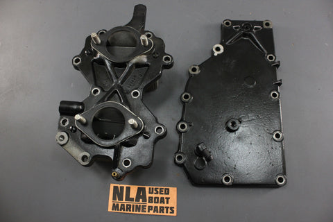 Johnson Evinrude 0391780 0389810 Intake Manifold Reed Valve Electric Start 40hp