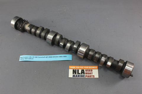 MerCruiser 3.8L V6 GM Camshaft 431-8968 951274 1983-1984 185hp 4bbl 229cid