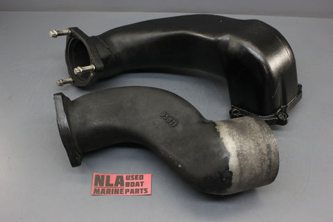 MerCruiser 95872A1 95870A4 95871 470 Exhaust Elbow Upper Lower Tube Pipe 1983-84