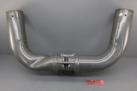 OMC 985715 0985715 Cobra Exhaust Y-Tube Pipe 4.3L 5.0L 302 5.8L 351 V8 1989 Only