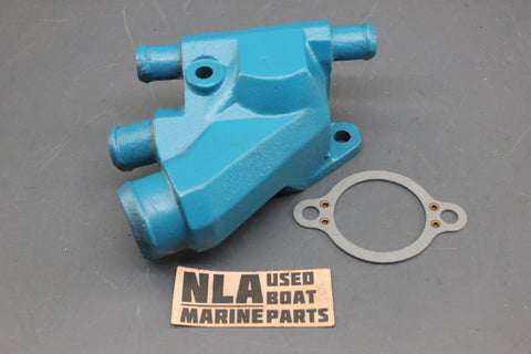 OMC Stringer 800 V6 V8 3.8L 4.3L 5.0L 5.7L Thermostat Housing cover 910179 350