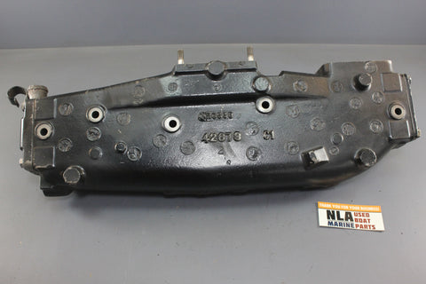 MerCruiser 42673-C1 140hp 3.0L Water Exhaust Manifold MerCarb Top Mount Shifting