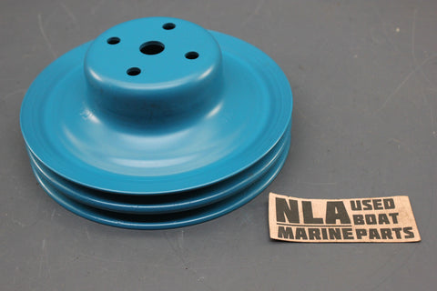 OMC Stringer 800 Cobra V6 V8 3.8L 4.3L 5.7L water pump pulley 3927796 2-groove - NLA Marine