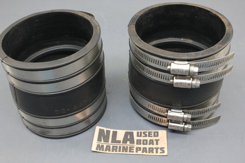 MerCruiser 32-44348T Exhaust Riser Boot Bellows 4" Tube Hose V8 350 305 5.0 5.7